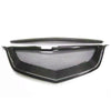 Acura TL (2004-2006) Black Carbon Fiber 2 x Front Bumper Grille Mesh