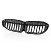 BMW 3 Series G20 (2019-2023) - Matte Black, No Camera Hole Front Grill