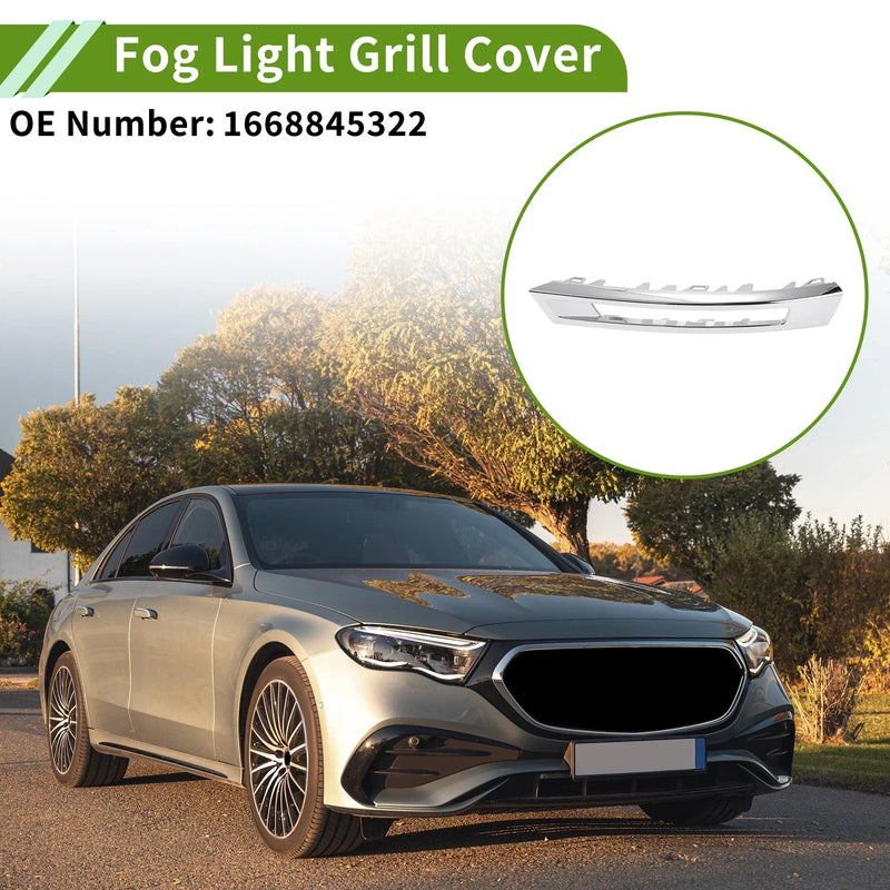 Mercedes Benz GL350 (2013-2016) Black Front Left Fog Light Grill
