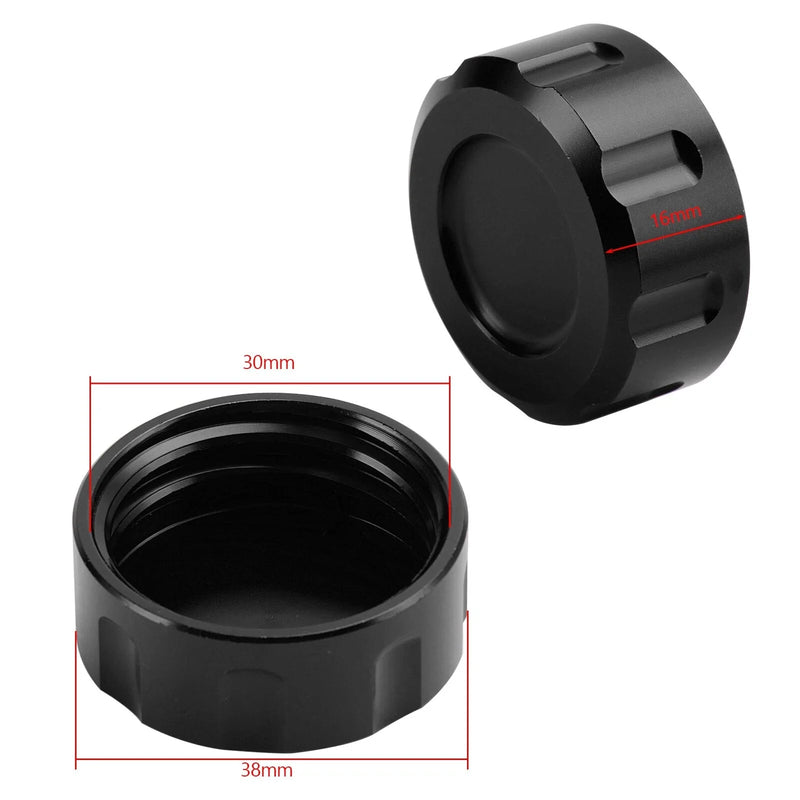 Honda Dax ST 125 Monkey Z125 Brake Fluid Reservoir Cover Rear Black (2021-2023)