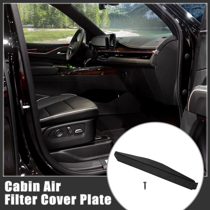 Chevy Silverado Small Cabin Air Filter Cover Plate