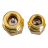 Car 3 x AC Air Conditioner R134a R12 Adapter Hose Fittings