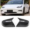 Tesla Model 3 1 Pair Carbon Fiber Mirror Covers (2017-2023)