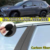 TOYOTA RAV4 10 x CF Pillar Posts Door Window Trim Cover (2019-2023)