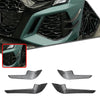 Audi RS3 8Y (2021-2024) Carbon Look Front Bumper Side Air Vent Trims