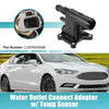 Ford 2.0 EcoBoost Engine Coolant Water Outlet w/ Temp Sensor (2015-2023)