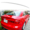 Audi A3 S3 RS3 8V Sedan Ibis White Rear Boot Spoiler (2013-2020)