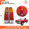 Nissan Navara D21 40cm Tail Light Rear Lamp Pair (1991-1997)