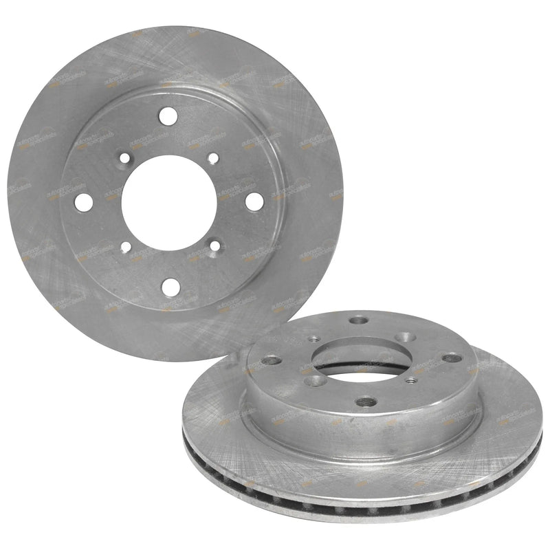 Suzuki Cappuccino Front Brake Rotor + Disc Pads Set (1992 - 1997)
