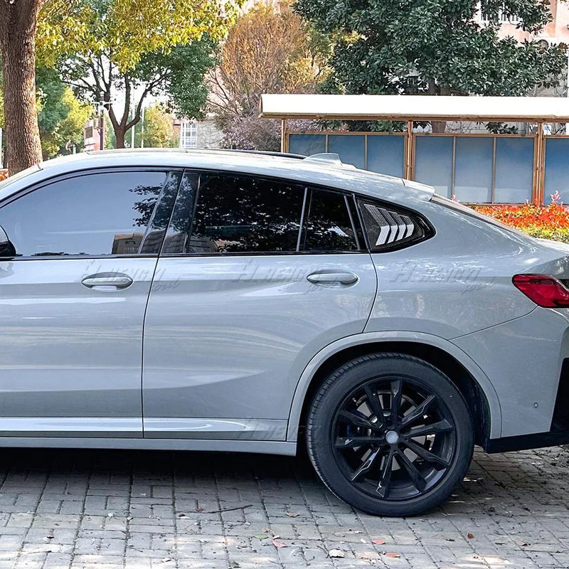 BMW X4 G02 Gloss Black Rear Window Louver Vent Cover (2018–2024)