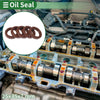 Automotive Oil Seal 25x35x7mm FKM Rubber Rotary Shaft Seal 5 Pcs