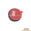 Harley License Plate 4 Pcs Red Mini Round Reflectors