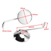 Classic Bikes Chrome Round Motorcycle Mirror Ø 100 M10