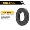 Vehicle Oil Seal 25x47x7mm NBR Rotary Shaft Seal 5 pcs