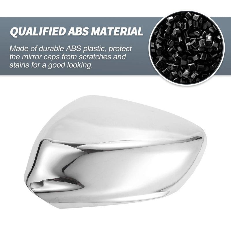 Peugeot 301 Chrome Plated Rearview Mirror Covers (2013-2018)