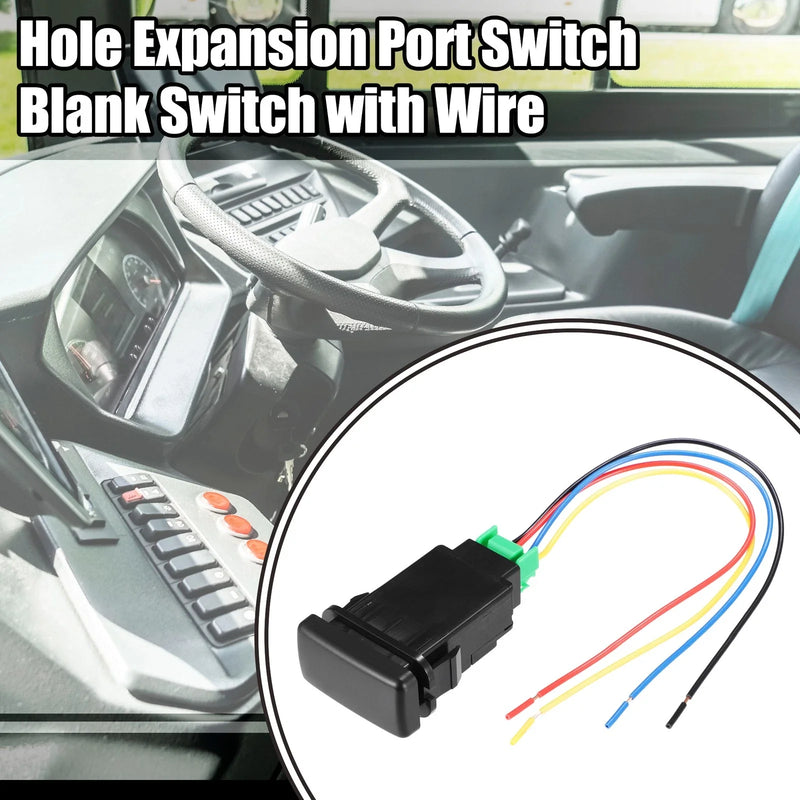 Toyota Alphard Hole Expansion Port Switch / 1 x Blank Switch with Wire