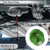 Car Motorcycle Boat Green Set M20x1.5 Engine Oil Drain Plug with Gasket