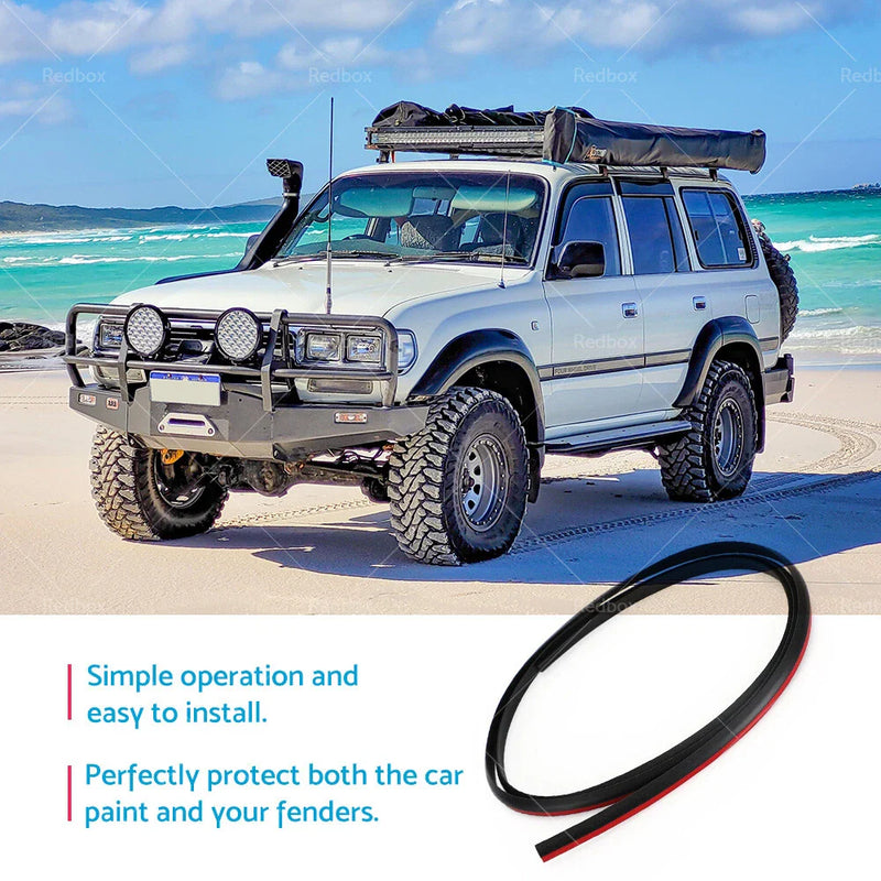 Toyota Landcruiser 80 Series 4 x Flare Rubber Seal Trim (1990-1997)