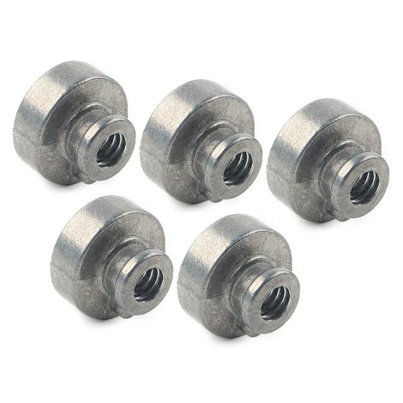 Harley Davidson 5 x Rear Fender Passenger Seat Bolt Tab Screw Nut Covers