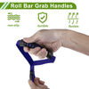 Jeep Wrangler JL Blue Roll Bar Grab Handles (2018-2024)