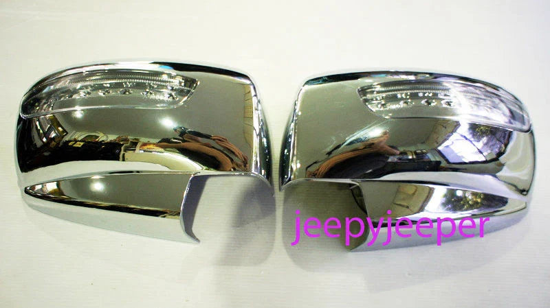 Mitsubishi L200 Triton LED Chrome Mirror Cover Trim (2005-2015)