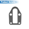 Chevy SBC 283 327 Engine Black Set Fuel Pump Mounting Plate with Gasket