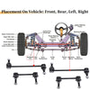 Ford Edge 4pcs Sway Bar Link Kit (2007-2014)
