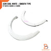 Mazda BT-50 Ute 4PC White Front Fender Flare Wheel Arch (2012-2019)