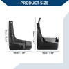 Toyota Corolla LE Mud Flaps Splash Guards 1 Set (2014-2018)