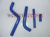 YAMAHA YZ125 BLUE silicone radiator hose (1996-2001)