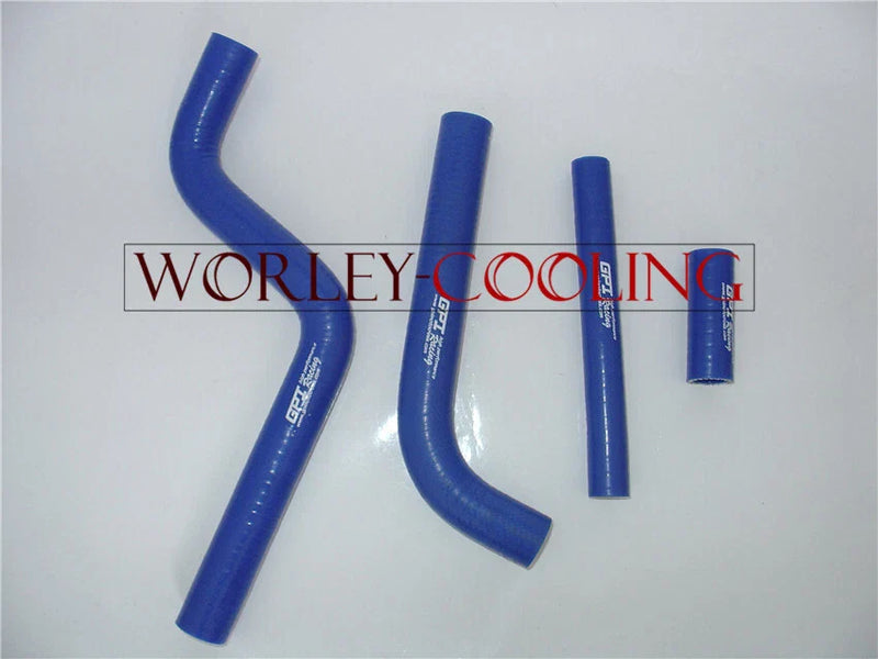 YAMAHA YZ125 BLUE silicone radiator hose (1996-2001)