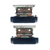 BMW E30 Set of 2 Outer Black Door Handle Assemblies (1984-1991)