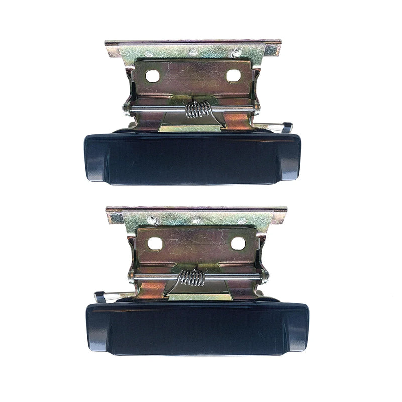 BMW E30 Set of 2 Outer Black Door Handle Assemblies (1984-1991)