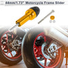 Make Model Bolt 10mm Gold Tone Motorcycle Slider Frame