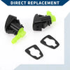 Jeep Commander 2 x Front Windshield Washer Nozzles (2006-2010)