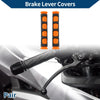 MakeModel 3/8 10mm Brake Lever Cover Grip Sleeve Orange 1x (YYYY–YYYY)