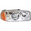 LH & RH Headlights For GMC Sierra 1500 2001-2006 Halogen
