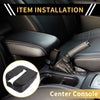 Chevrolet Silverado Microfiber Leather With Black Center Console Cover