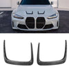 BMW G80 G82 G83 M3 M4 2 x Front Bonnet Scoop Vent Frame Trim (21-25)