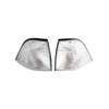BMW E36 3 Series LH+RH Clear Corner Indicators Lights Pair (1991-1998)