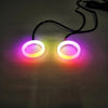 Car RGB Angel Eye Halo Rings Headlight DRL Retrofit Lights (110MM)