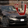 BMW 3 Series E90 E92 E93 Gear Shift Panel Cover Sticker (2005-2012)