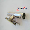 Car 32mm Aluminum In-Line Radiator Hose Connector Filler Neck/Cap