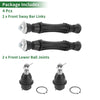 Chevrolet Tahoe 4pcs Front Suspension Kit Sway Bar Link Lower Ball Joint