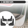 Jeep Compass Car Mud Flaps Splash Guards Set (2017-2020)