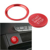 Audi A4L A5 A6L A7 A8 Red Engine Start Button Decorative Ring Cover