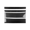 Tesla Model X 4pcs Carbon Fiber Door Welcome Sill Pedal Cover Scuff Trim fit