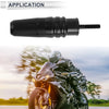 Motorcycle Bolt Nut 16mm 1 Set Black