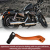 Kayo T6 Orange Lever Black Head Folding Motorcycle Gear Shifter Lever
