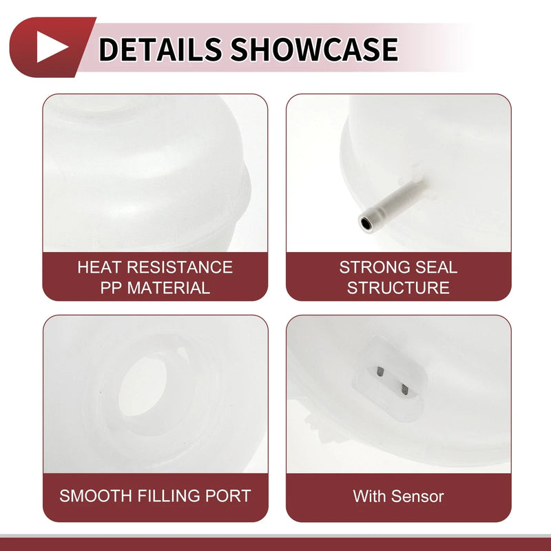 Porsche Macan Coolant Expansion Overflow Tank 3.0L (2015-2018)